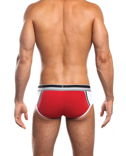Jack Adams Race Brief Red-white Xl Undergarments - Tophatter Daily Deals
