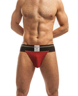 Jack Adams Rugger Jockstrap Red-black Xl Default Title Undergarments - Tophatter Daily Deals