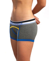 Jack Adams Women's Cross Train Boy Short Charcoal Sm Default Title Undergarments - Tophatter Daily Deals