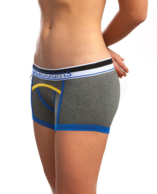 Jack Adams Women's Cross Train Boy Short Charcoal Sm Default Title Undergarments - Tophatter Daily Deals