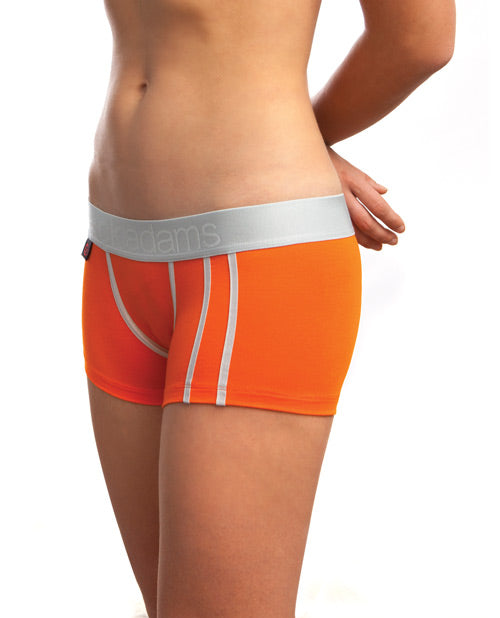Jack Adams Women's Lux Modal Boy Short Orange Sm Default Title Undergarments - Tophatter Daily Deals
