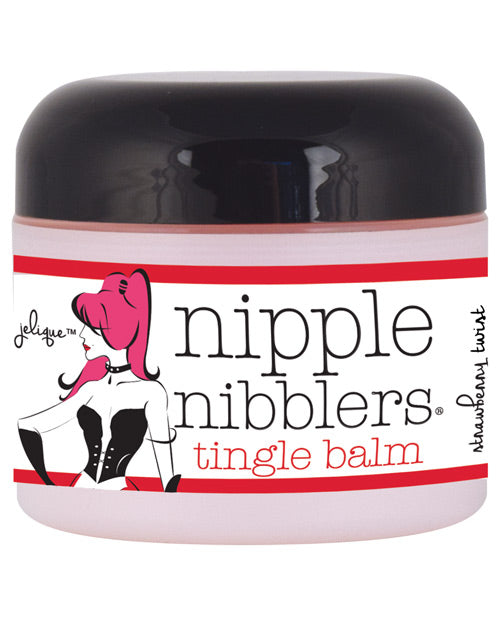 Jelique Nipple Nibblers Tingle Balm - 1.25 Oz Strawberry Default Title Body Fun - Tophatter Daily Deals
