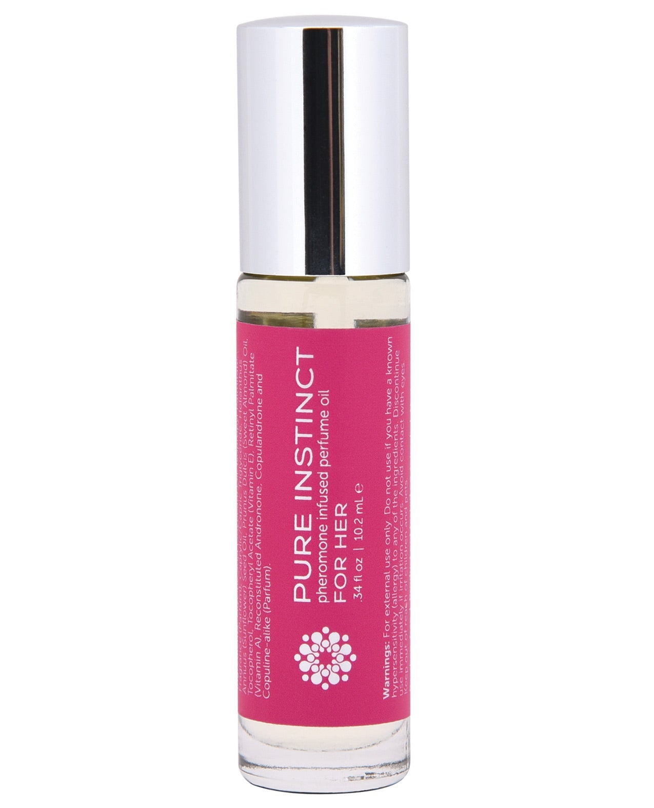 Pure Instinct Pheromone Perfume Oil Roll On For Her - 10.2 Ml Default Title Setting The Mood - Tophatter Daily Deals