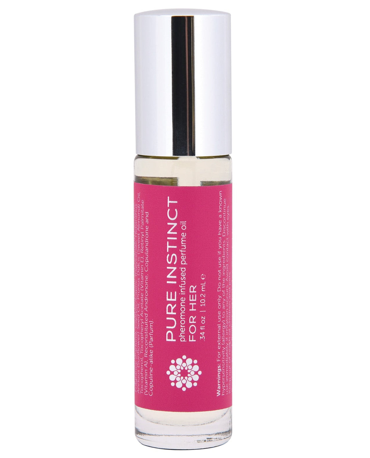 Pure Instinct Pheromone Perfume Oil Roll On For Her - 10.2 Ml Default Title Setting The Mood - Tophatter Daily Deals