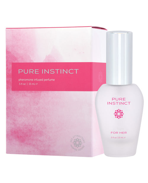 Pure Instinct Pheromone Perfume For Her - .5 Oz. Default Title Setting The Mood - Tophatter Daily Deals