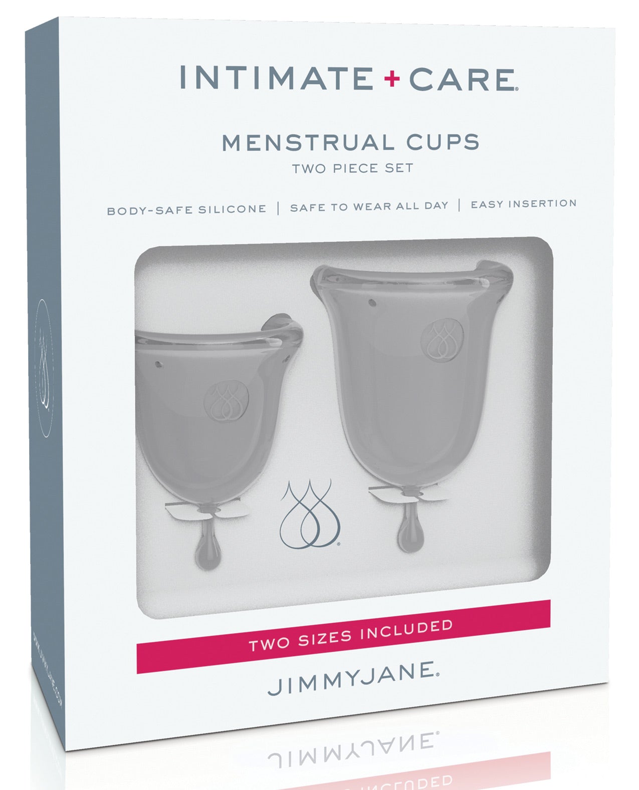 Jimmyjane Intimate Care Menstrual Cups - Clear Default Title Bath & Body - Tophatter Daily Deals