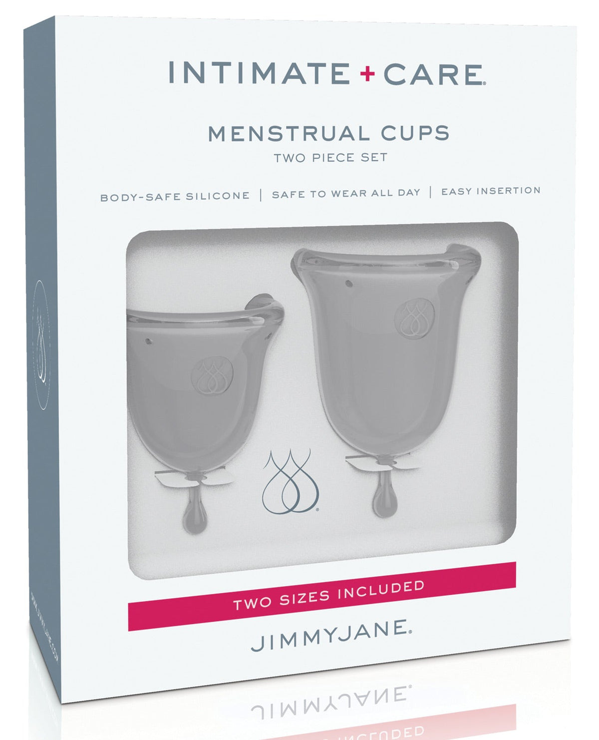 Jimmyjane Intimate Care Menstrual Cups - Clear Default Title Bath & Body - Tophatter Daily Deals