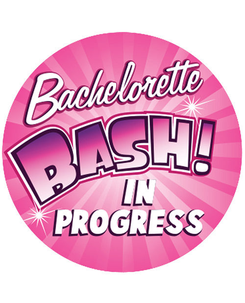 Bachelorette 3" Button - Bachelorette Bash In Progress Default Title Bachelorette & Party Supplies - Tophatter Daily Deals