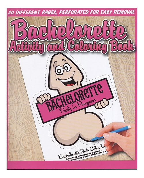Bachelorette Activity & Coloring Book Default Title Bachelorette & Party Supplies - Tophatter Daily Deals