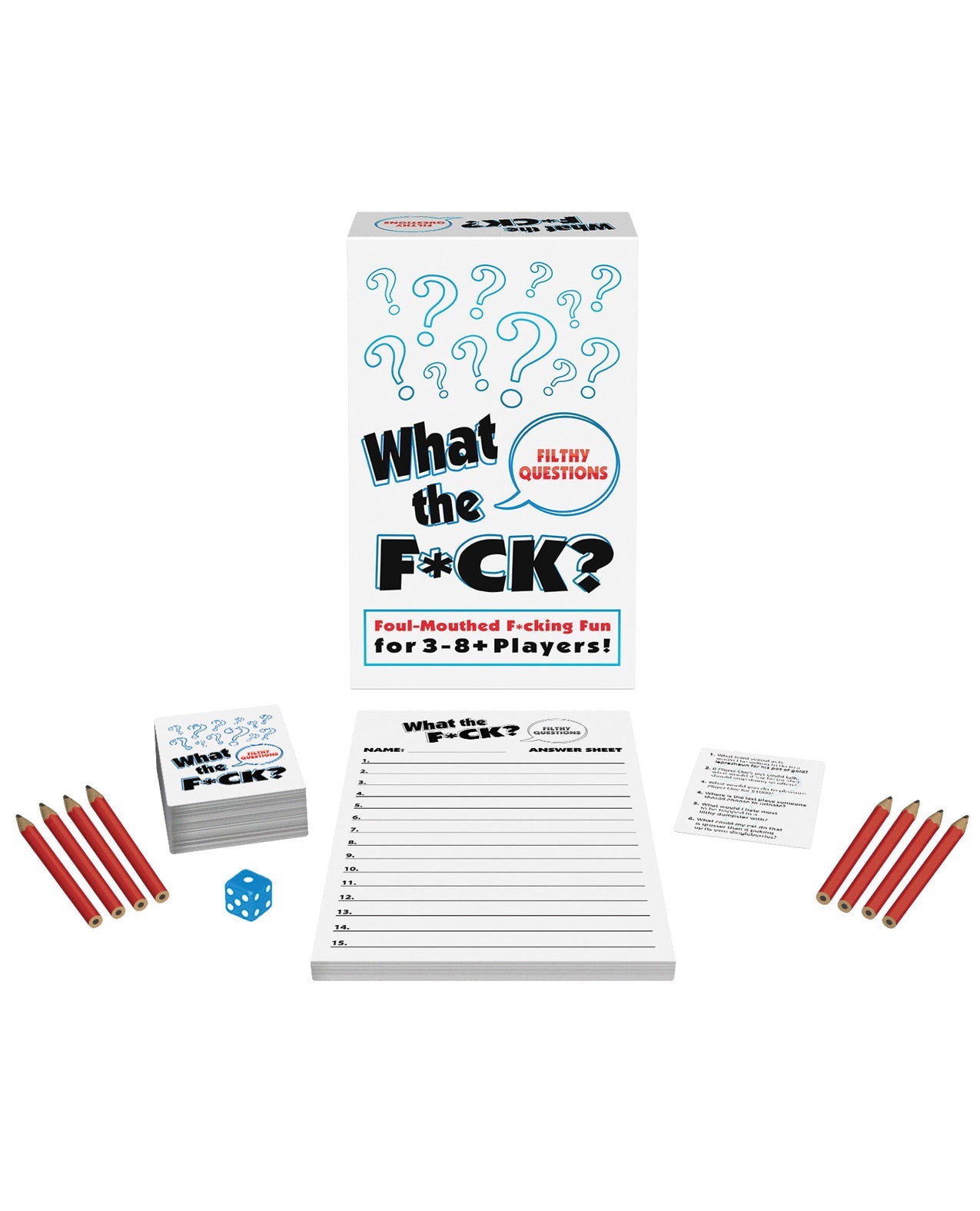 What The Fuck Filthy Questions Game Default Title Games For Parties - Tophatter Daily Deals