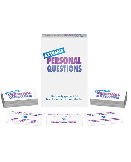 Extreme Personal Questions Game Default Title Games For Parties - Tophatter Daily Deals