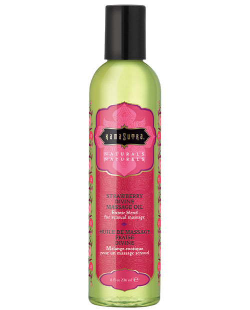 Kama Sutra Naturals Massage Oil - Strawberry Default Title Massage Oils, Lotions, Creams And Gels - Tophatter Daily Deals