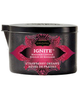 Kama Sutra Ignite Massage Candle - Strawberry Dreams Default Title Setting The Mood - Tophatter Daily Deals