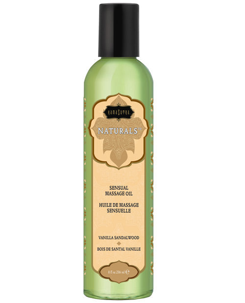 Kama Sutra Naturals Massage Oil - Vanilla Sandlewood Default Title Massage Oils, Lotions, Creams And Gels - Tophatter Daily Deals