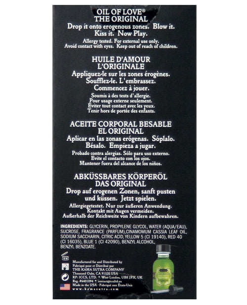 Kama Sutra Oil Of Love - .75 Oz Original Massage Oils, Lotions, Creams And Gels - Tophatter Daily Deals