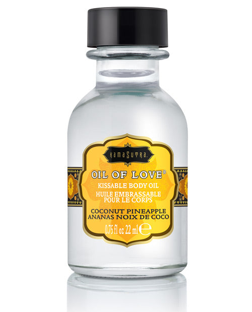 Kama Sutra Oil Of Love - .75 Oz Coconut Pineapple Default Title Massage Oils, Lotions, Creams And Gels - Tophatter Daily Deals