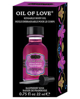 Kama Sutra Oil Of Love - .75 Oz Raspberry Kiss Massage Oils, Lotions, Creams And Gels - Tophatter Daily Deals