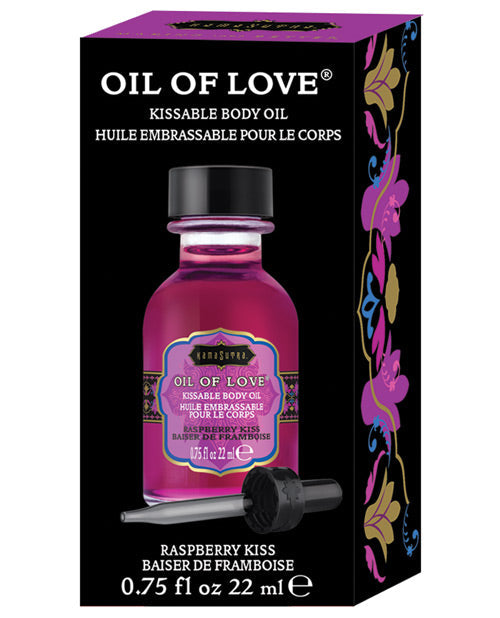 Kama Sutra Oil Of Love - .75 Oz Raspberry Kiss Massage Oils, Lotions, Creams And Gels - Tophatter Daily Deals