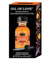Kama Sutra Oil Of Love - .75 Oz Tropical Mango Massage Oils, Lotions, Creams And Gels - Tophatter Daily Deals