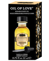 Kama Sutra Oil Of Love - .75 Oz Vanilla Creme Massage Oils, Lotions, Creams And Gels - Tophatter Daily Deals