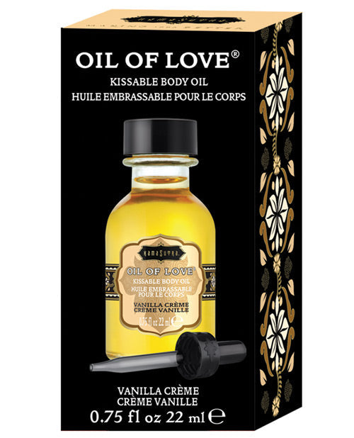Kama Sutra Oil Of Love - .75 Oz Vanilla Creme Massage Oils, Lotions, Creams And Gels - Tophatter Daily Deals
