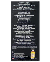 Kama Sutra Oil Of Love - .75 Oz Vanilla Creme Massage Oils, Lotions, Creams And Gels - Tophatter Daily Deals