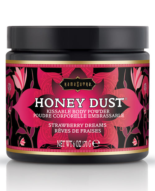 Kama Sutra Honey Dust - 6 Oz Strawberry Dreams Default Title Body Fun - Tophatter Daily Deals