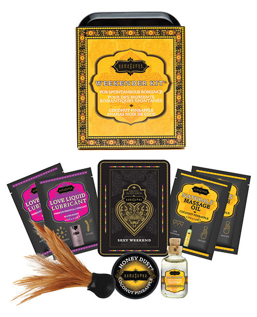 Kama Sutra The Weekender Kit - Coconut Pineapple Default Title Setting The Mood - Tophatter Daily Deals