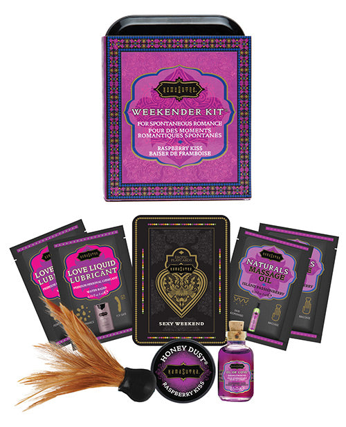 Kama Sutra The Weekender Kit - Raspberry Kiss Default Title Setting The Mood - Tophatter Daily Deals
