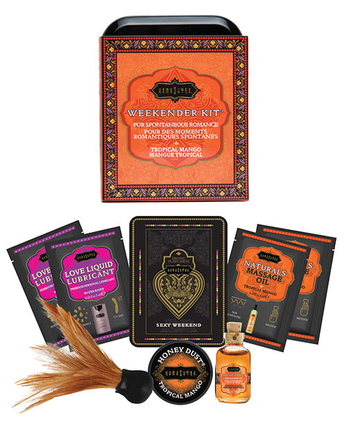Kama Sutra The Weekender Kit - Tropical Mango Default Title Setting The Mood - Tophatter Daily Deals