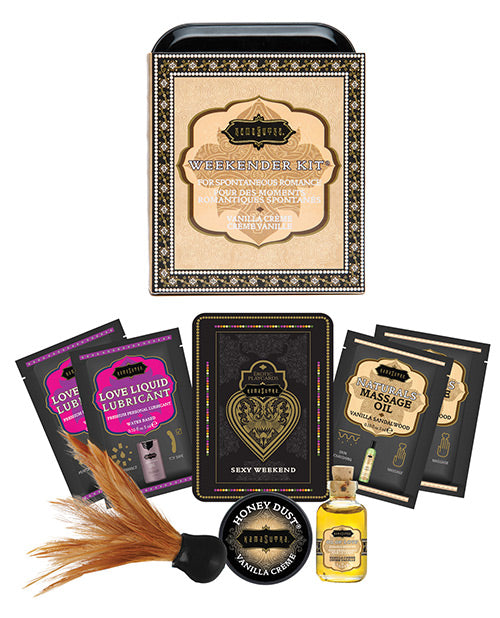 Kama Sutra The Weekender Kit - Vanilla Creme Default Title Setting The Mood - Tophatter Daily Deals