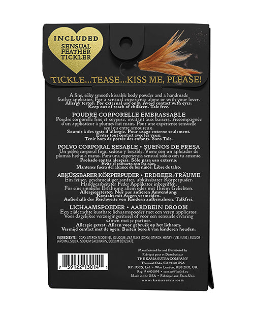 Kama Sutra Honey Dust - 1 Oz Sweet Honeysuckle Body Fun - Tophatter Daily Deals