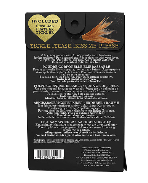 Kama Sutra Honey Dust - 1 Oz Strawberry Dreams Body Fun - Tophatter Daily Deals