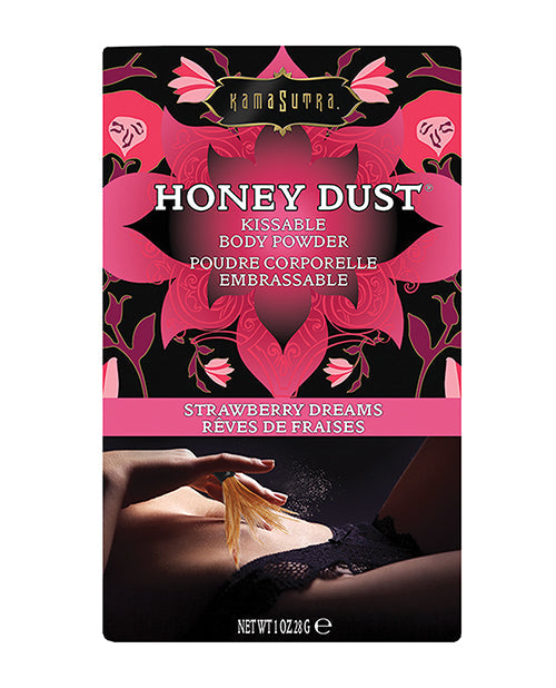 Kama Sutra Honey Dust - 1 Oz Strawberry Dreams Body Fun - Tophatter Daily Deals