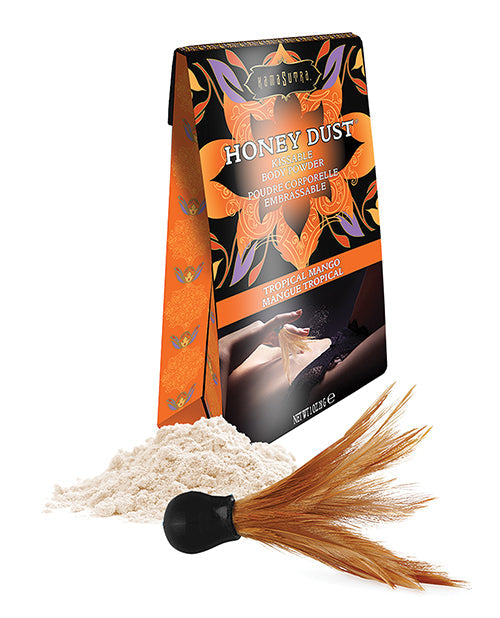 Kama Sutra Honey Dust - 1 Oz Tropical Mango Default Title Body Fun - Tophatter Daily Deals