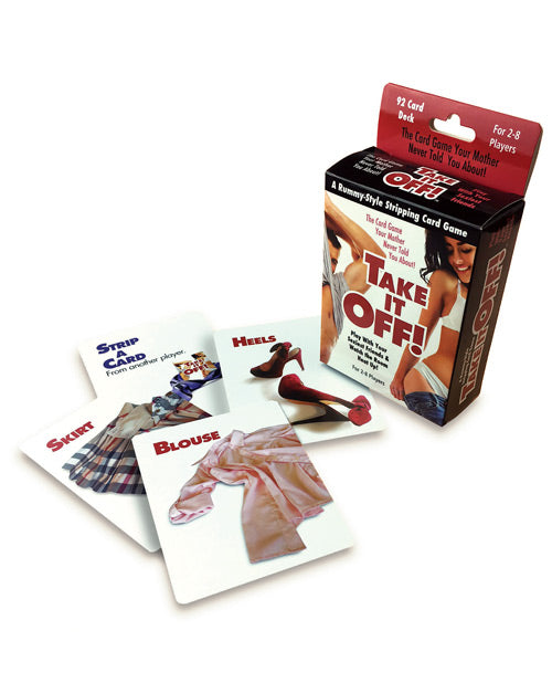 Take It Off Card Game Default Title Setting The Mood - Tophatter Daily Deals