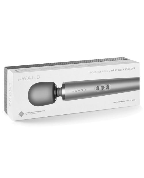 Le Wand Rechargeable Massager - Grey Default Title Magic Wands - Tophatter Daily Deals