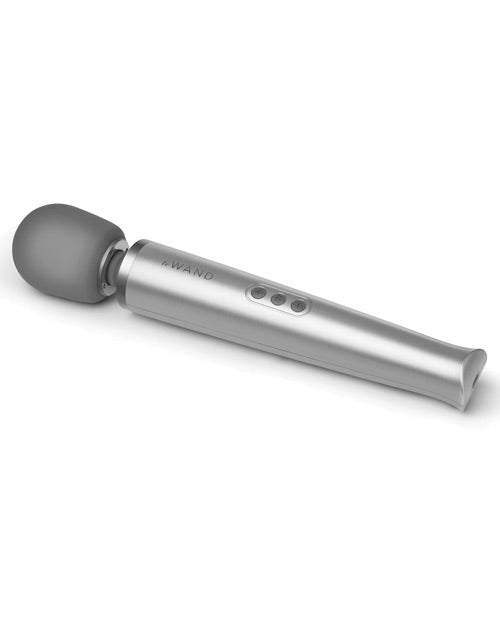 Le Wand Rechargeable Massager - Grey Magic Wands - Tophatter Daily Deals