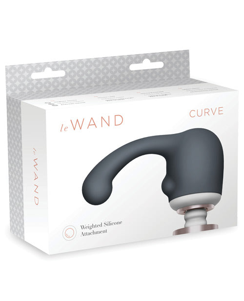Le Wand Curve Weighted Silicone Attachment Default Title Magic Wands - Tophatter Daily Deals