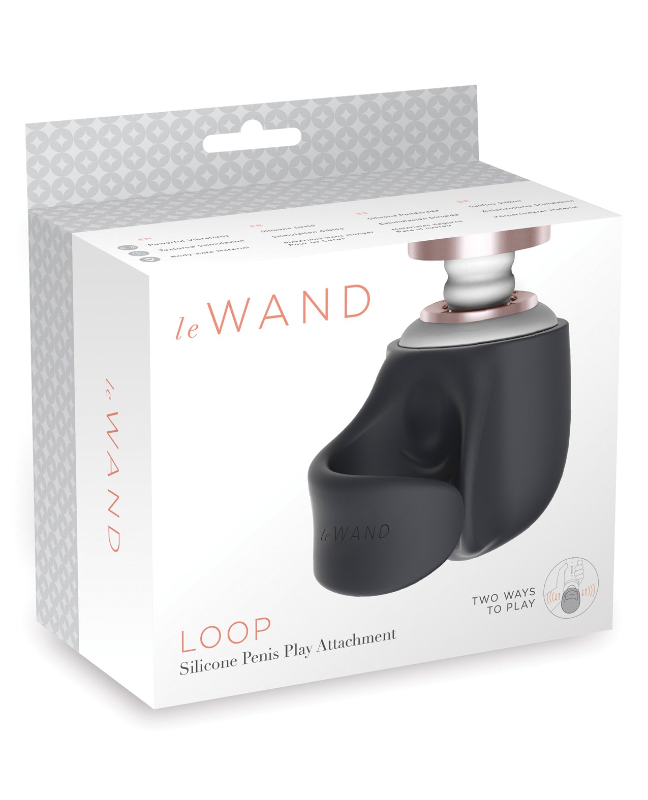Le Wand Loop Silicone Penis Play Attachment Default Title Magic Wands - Tophatter Daily Deals