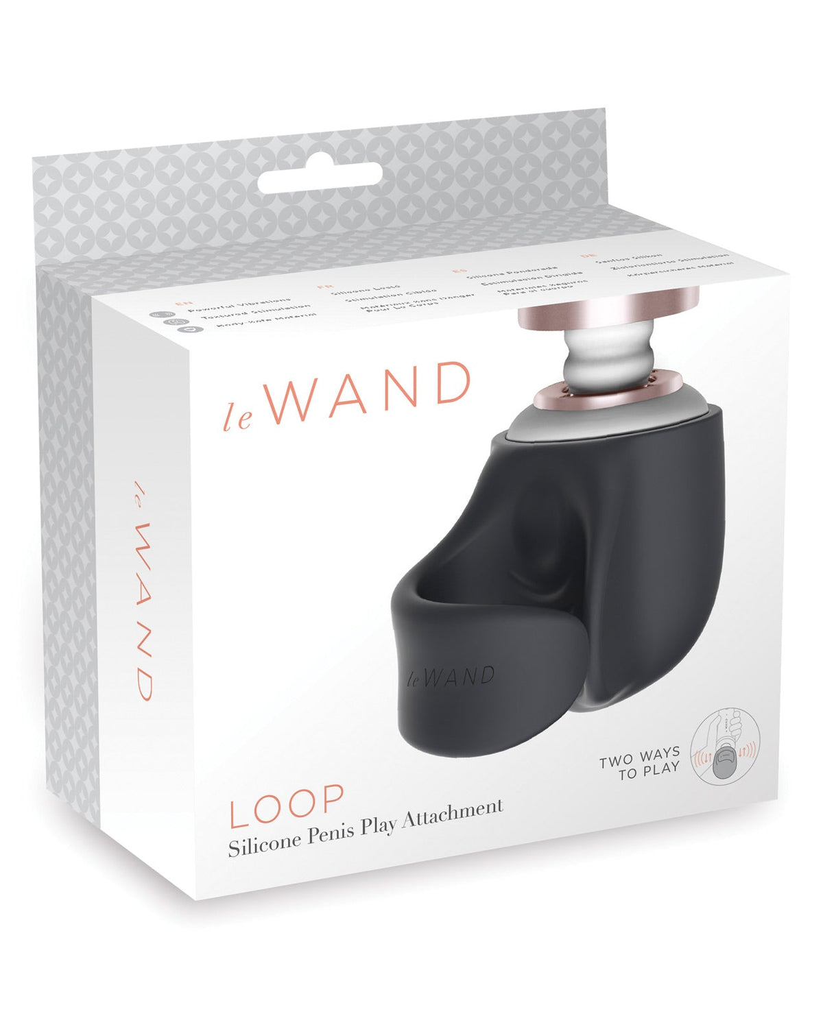 Le Wand Loop Silicone Penis Play Attachment Default Title Magic Wands - Tophatter Daily Deals