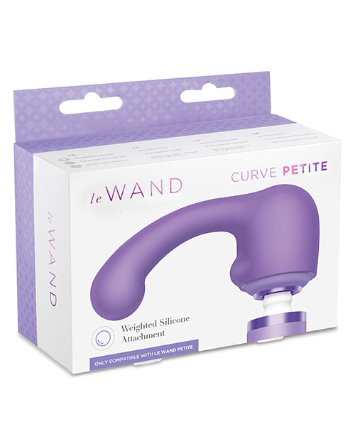 Le Wand Curve Petite Weighted Silicone Attachment Default Title Magic Wands - Tophatter Daily Deals