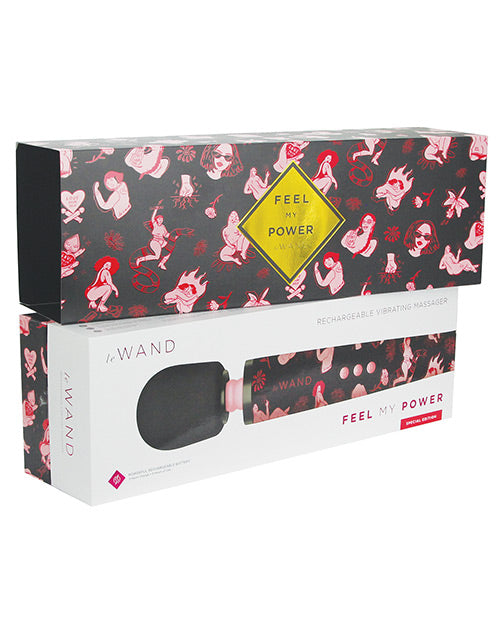 Le Wand Feel My Power Special Edition Wand Massager Magic Wands - Tophatter Daily Deals