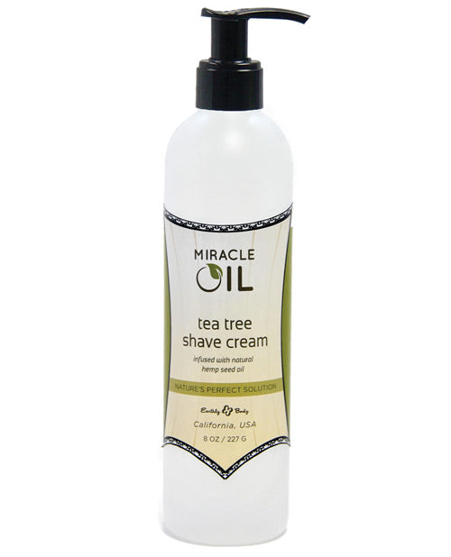 Earthly Body Miracle Oil Shave Cream - 8 Oz Bottle Default Title Bath & Body - Tophatter Daily Deals