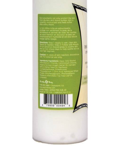 Earthly Body Miracle Oil Shave Cream - 8 Oz Bottle Bath & Body - Tophatter Daily Deals