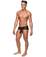 Hoser Stretch Mesh Micro Mini Short Black Sm Default Title Undergarments - Tophatter Daily Deals