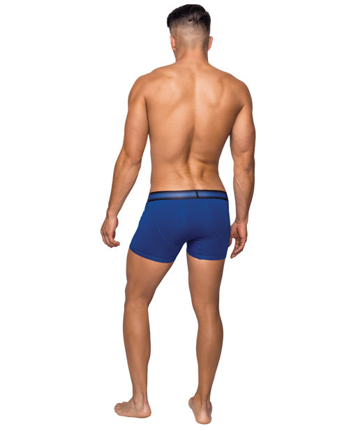 Pocket Pouch Cotton Spandex Short W-cavity Blue Xl Undergarments - Tophatter Daily Deals
