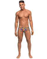 Pride Fest Contoured Pouch Mini Short Rainbow Xl Default Title Undergarments - Tophatter Daily Deals