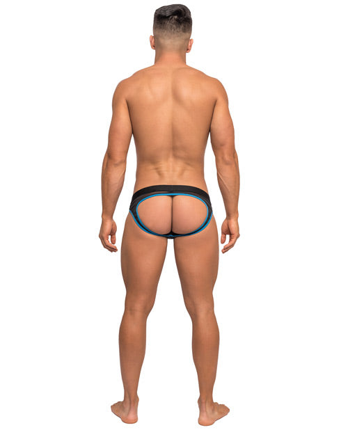 Clip Tease Unique Mesh Pouch Moonshine Blk-blu L-xl Undergarments - Tophatter Daily Deals