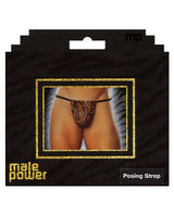 Male Power Posing Strap Thong Animal Print O-s Undergarments - Tophatter Daily Deals